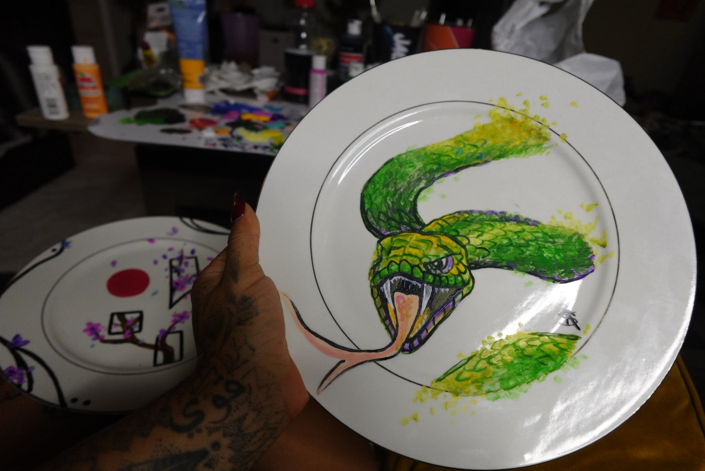 Custom plate set
