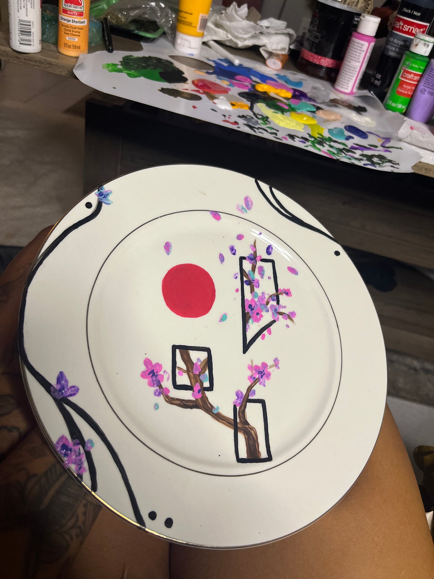 Custom plate set